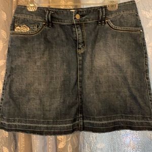 Denim skirt